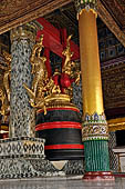 Yangon Myanmar. Shwedagon Pagoda (the Golden Stupa). Detail of the bell named Maha Tithaddha Gandha. 